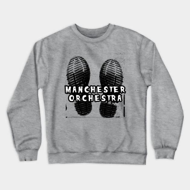 manchester classic boot Crewneck Sweatshirt by angga108